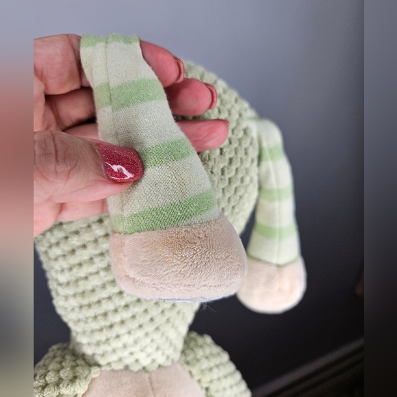 Hallmark There for You Crew Green Waffle Terry Cloth Lamb Plush Stuffed Animal - Picture 11 of 12